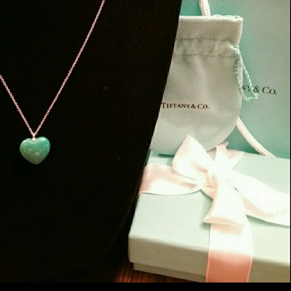 Tiffany & Co. Jewelry - Tiffany & Co. Retired Turquoise Heart Pendant/Neck